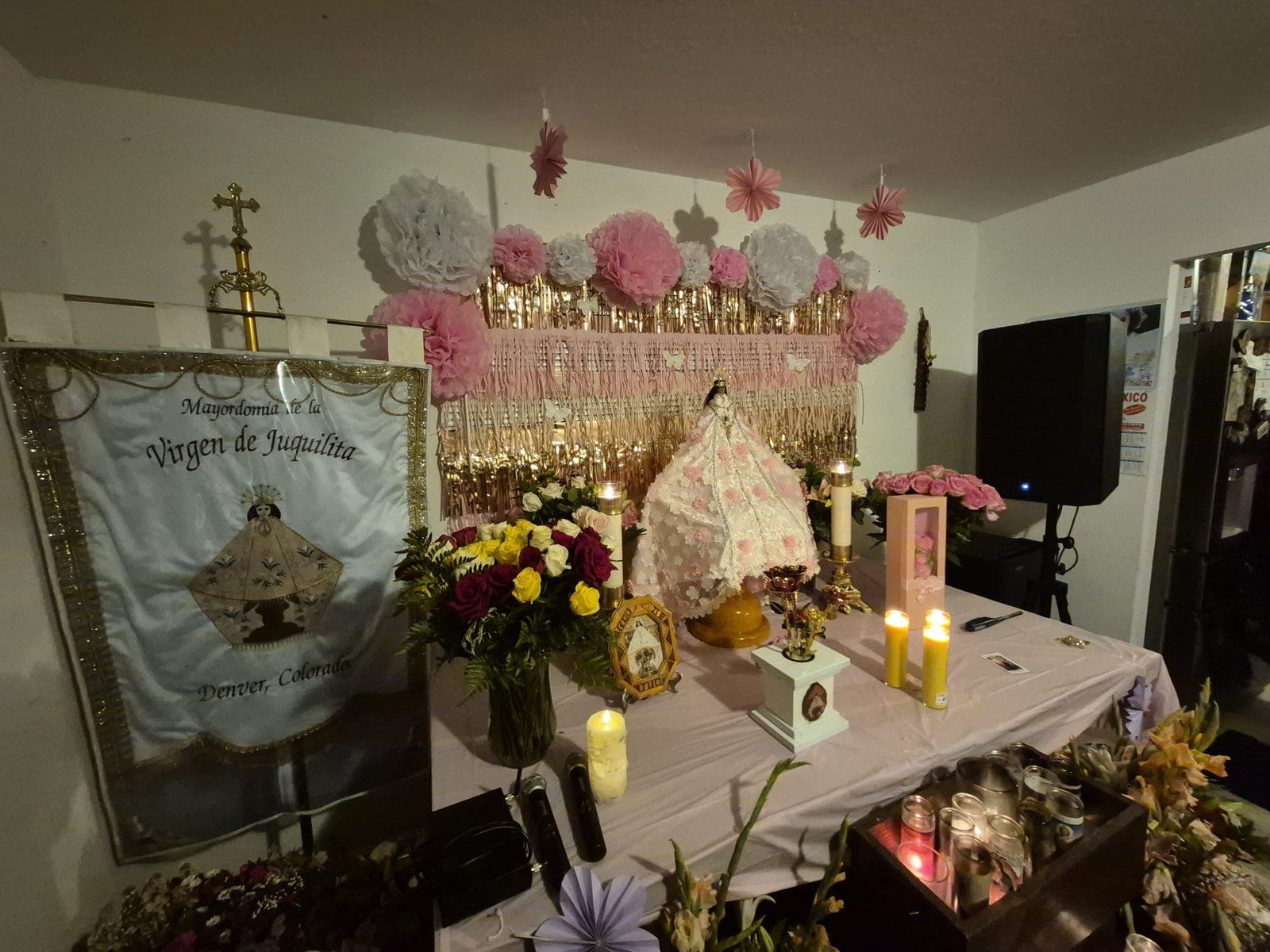 Adorno del altar